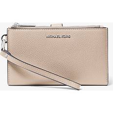 Michael Kors MK Smartphone-Brieftasche Adele Aus Leder - Natur