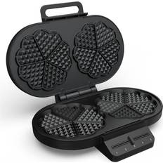 Princess Twin Waffle Maker Black
