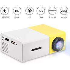 Mini Projector PVO Portable 1080P Full HD
