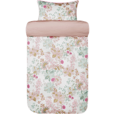 HØIE Sängkläder HØIE Cassandra Påslakanset Satin Varm 150x210 cm Påslakan Rosa (210x150cm)
