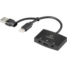 Schede audio Renkforce RF-AA-200 2.0 Scheda Audio Esterna Collegamento Esterno Per Cuffie