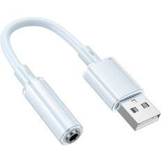 3.5 mm Jack - Ekstern Lydkort Borofone Eksternt Lydkort USB 3.5 mm