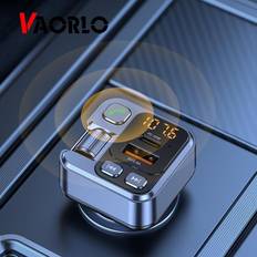 Vaorlo Bluetooth FM Transmitter 30W USB 2.4A