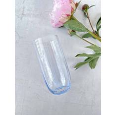 Anna von Lipa Dricksglas Anna von Lipa Bambus Longdrink Babyblue Drikkeglas