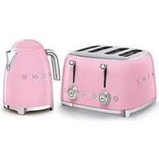 Smeg Eejb167 50S Retro Style Kettle And 4-Slice Toaster