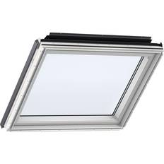 Fenster Velux Zusatzelement Dachschräge GIU PK34 94x92 cm Weiß Aluminium Dachfenster Dreifachverglasung