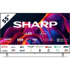 Sharp 3840x2160 (4K Ultra HD) TVs Sharp 4T-C55GM6141KB 55" 4K UHD Quantum Dot Frameless Smart TiVo TV