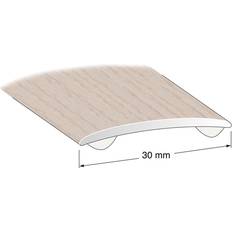 Socklar & Listverk Lundbergs Skarvlist Fix Vitkalkad Ek 5X30x1000mm