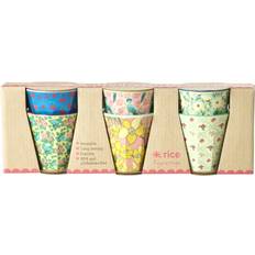Melamin - Opvaskemaskineegnede Espressokopper Rice Kop 6 Stk 8 cl Multiprint Espressokop 10cl