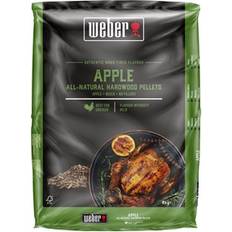 Savuhiukkaset & Pelletit Weber Puupelletit Omena 8 kg