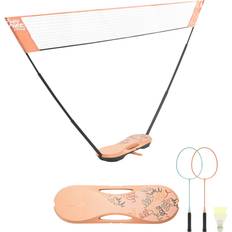 Badminton Sets & Nets Perfly Badminton Net Fun Set 3 Meter Pop Orange