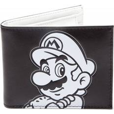 BioWorld Nintendo Super Mario Wallet - Black/White