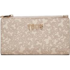 Tous Große Damen Geldbörse Kaos Mini Lines - Beige