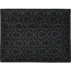 Polyester Korthållare Calvin Klein Logo Cardholder - Black