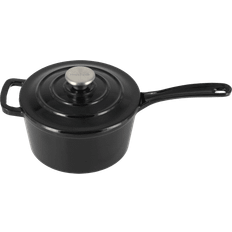 Nordwik Cast Iron Pot 1.9 L Black with lid