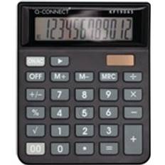12 Digit Table Top Calculator Medium Black KF19065