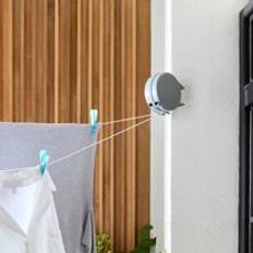 Dunelm Outdoor Retractable Line 30m - Grey