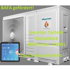 Hisense Monoblock Luft Wasser Wärmepumpe Hi-Therma 8kW 11kW R32 AHZ-080HCDS1