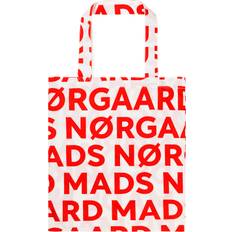 Mads Nørgaard Tote Bag & Shopper tasker Mads Nørgaard Sacky Atoma AOP Bag - Fiery Red