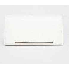 White Clutches Quiz Womens Long Clutch Bag - White