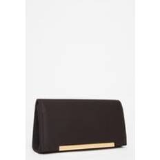 Black Clutches Quiz Long Clutch Bag - Black