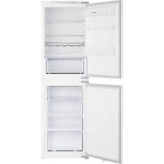 Integrated Fridge Freezers - White Teknix BITH50FF 50/50 Integrated Fridge Freezer White