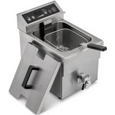 BIF Stainless Steel Single Tank Induction Fryer 8L