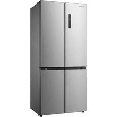 Cookology American 4-Door Fridge Freezer 515L Frost Free Large Inox Quat515IX