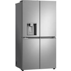 Fristående kylfrysar - Iskuber - Side-by-side LG Køleskab Fryser 363liter Klasse E 274liter Fritstående Prime-sølv Silver, Rostfritt Stål