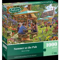 Falcon Deluxe Summer at the Pub Jigsaw Puzzle 1000 Pieces