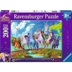 Barnpussel - Trä Ravensburger Unicorn Academy 200p XXL