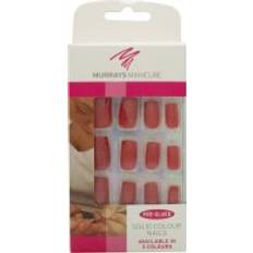 Nagelprodukter Murrays Manicure Solid Colour False Nails - Red