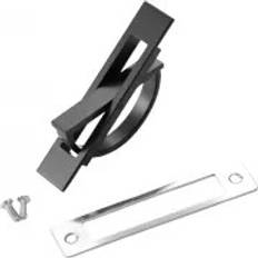 2-Pack Lådhandtag Elegant Modern Design Svart