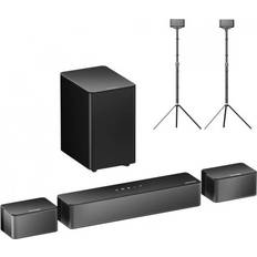 Poseidon D50 5.1 Soundbar 1 Paar Steady 300 Lautsprecherständer
