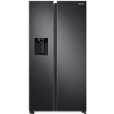 Freestanding Fridge Freezers - Ice & Water Dispenser Samsung RS68CG853EB1EU American Fridge Freezer Black