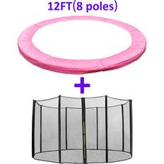 GreenBay Trampoline Replacement Safety Spring Cover 12FT Pink
