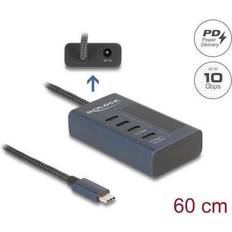 Concentradores USB DeLock Concentrador USB 3.1 4 Puertos 4x C