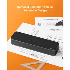 Ultimea 2.1ch Sound Bar with Built-In Subwoofer 120W Bluetooth 5.3