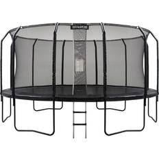 Camas elásticas Stratos Trampolín 488 cm Línea Premium Negra