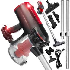 Beutelloser Staubsauger 600 Watt 2-in-1 Rot