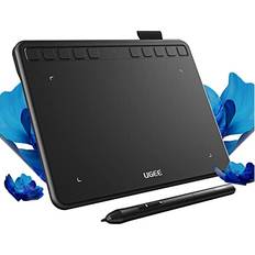 Graphics Tablets Ugee Portable Graphics Tablet with Battery-Free Stylus and 10 Shortcut Keys