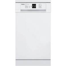 Freestanding Dishwashers Sensis DWF0110SLEW Slimline Dishwasher 10 Place Settings White