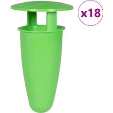 VidaXL Pest Control vidaXL Slug And Snail Traps 18 Pcs 8 Pcs Green