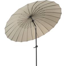 Gröna Parasoll & Tillbehör Brafab Shanghai Parasoll Ø 2,7 m - Antracit/Khaki
