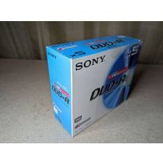 Optical Storage Sony 5 DVD+R Discs 4.7GB 16x 120 Minutes RW Accurcore