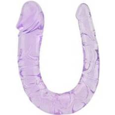 Loving Joy Double Mini Dildo Purple One Size