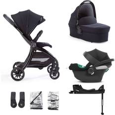 Cybex Adjustable Handle - Travel Systems Pushchairs Cybex Aylo Rich Black 7pc inc Cybex Volcano Black Car Seat (Travel system)