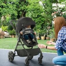 Homcom 2 in 1 Lightweight Pushchair w/ Reversible Seat