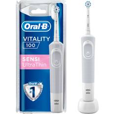 Oral-B Sensi UltraThin White Vitality D100 Elektrisk Tandborste