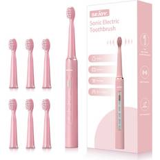 Sonic Electric Toothbrush USB Rechargeable with 7 Brush Heads